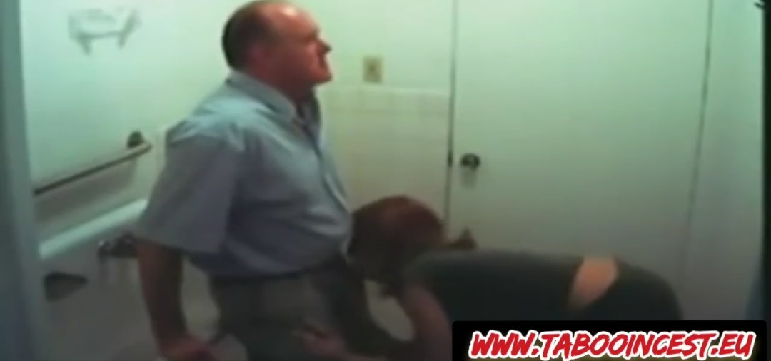 Teacher gives blowjob to schoolgirl in toilet to pass exam