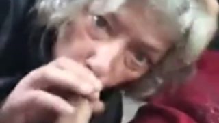 Deepthroat for granny whore