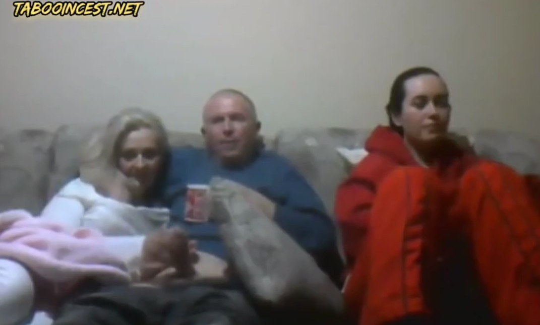 Yes, those are her parents… Mom and dad making some money with their webcam while daughter just sits there