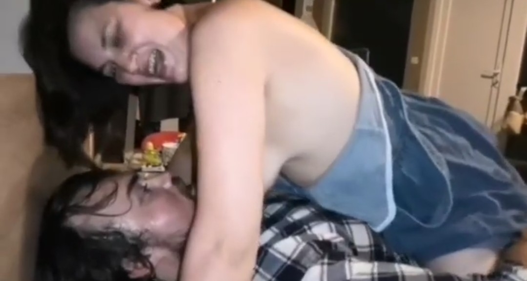 A fat guy is invited to fuck his brother’s wife, and the condom breaks during intercourse